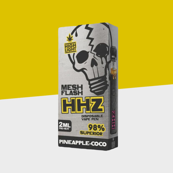 Mesh Flash - Pineapple Coco - HHZ - 2ml - Einweg Vape
