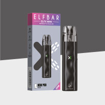 Elfbar ELFX Mini - Black - Refillable Pod Kit