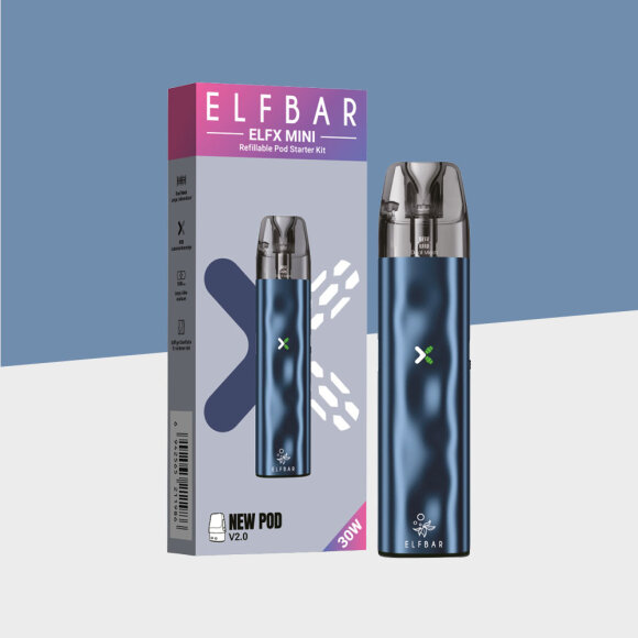 Elfbar ELFX Mini - Ocean - Refillable Pod Kit