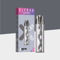 Elfbar ELFX Mini - Silver - Refillable Pod Kit