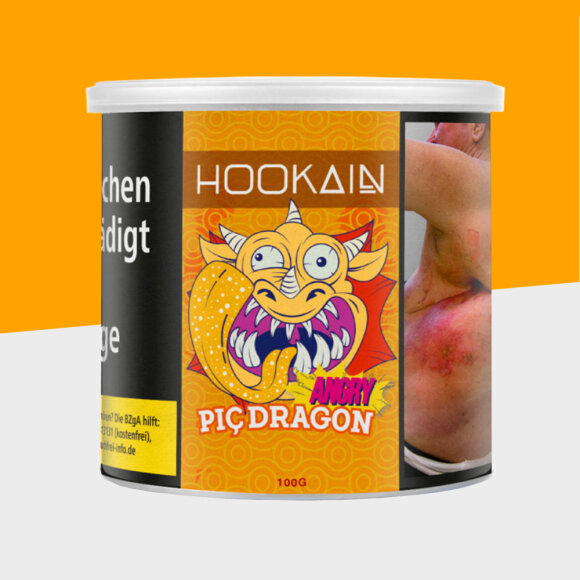 Hookain Tabak 100g - Angry Pic Dragon