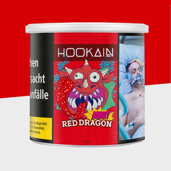 Hookain Tabak 100g - Angry Red Dragon