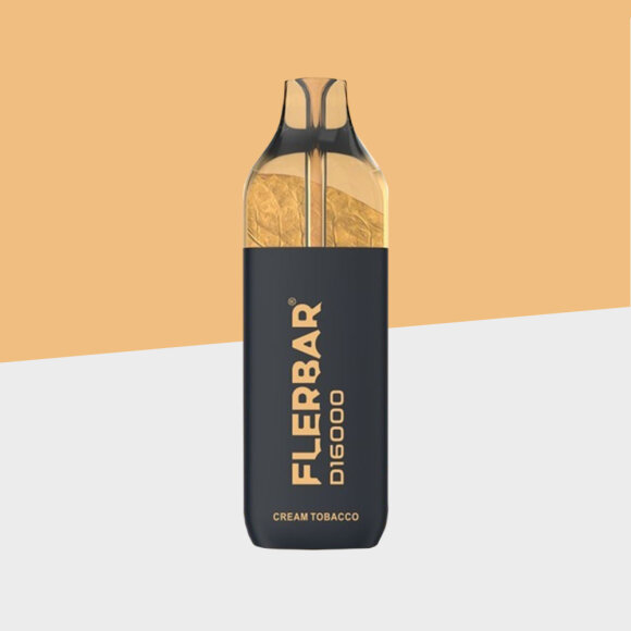 Flerbar D16000 - Cream Tobacco