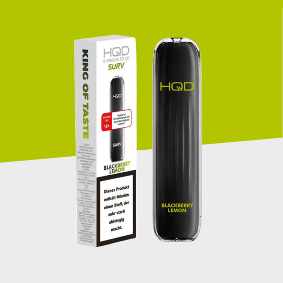 HQD Surv - Blackberry Lemon - Einweg Vape