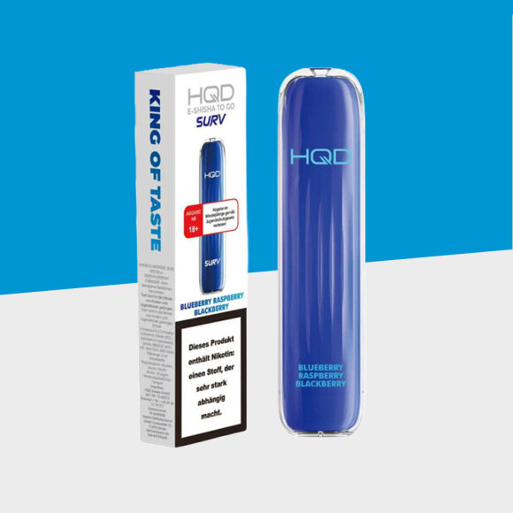 HQD Surv - Blueberry Raspberry Blackberry - Einweg Vape