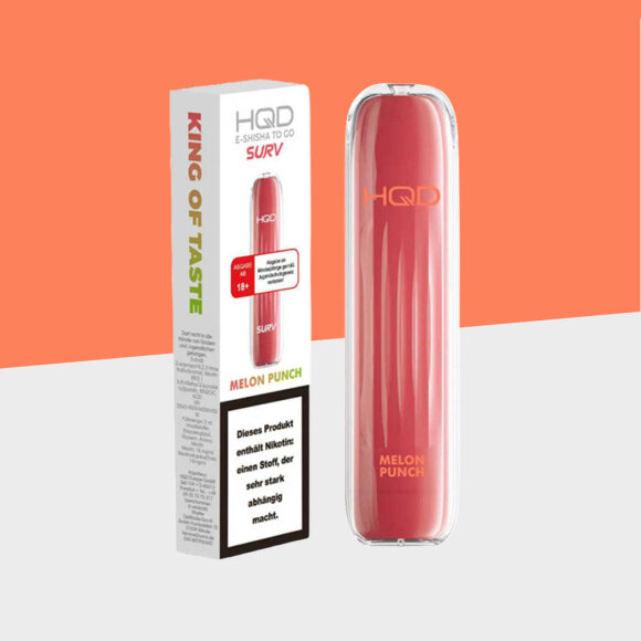 HQD Surv - Melon Punch - Einweg Vape