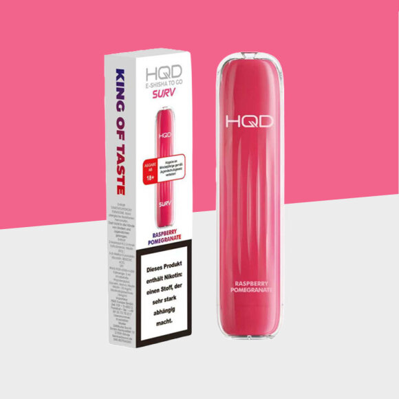 HQD Surv - Raspberry Pomegranate - Einweg Vape