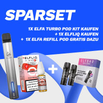 OSTERAKTION: 1x Turbo Kit +1 ELFLIQ + GRATIS Turbo Pods