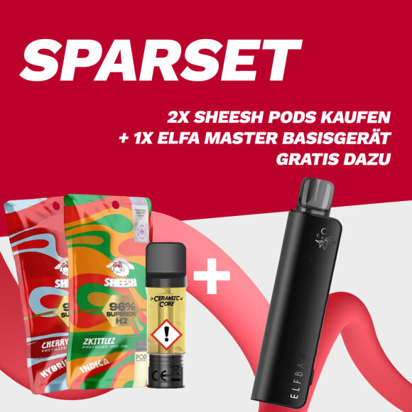Oster HIGHlight:2x SHEESH Pods kaufen + ELFA Master GRATIS dazu