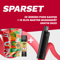 Oster HIGHlight:2x SHEESH Pods kaufen + ELFA Master GRATIS dazu