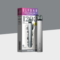 Elfbar ELFA Turbo Pro - Space Grey - Refillable Pod Kit