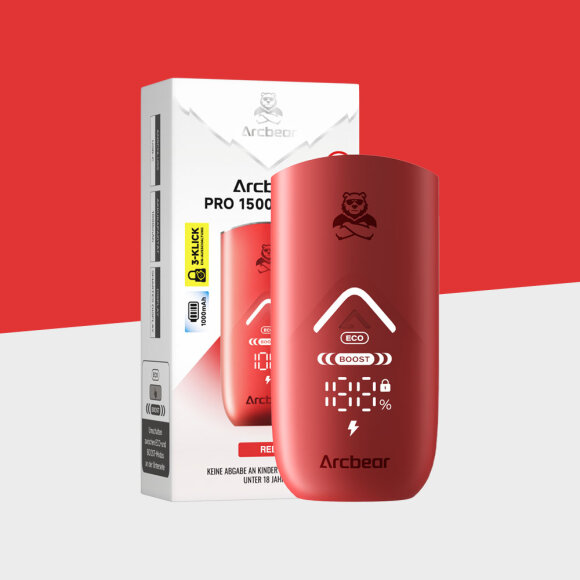 Arcbear Pro 15000 - Red - Basisgerät