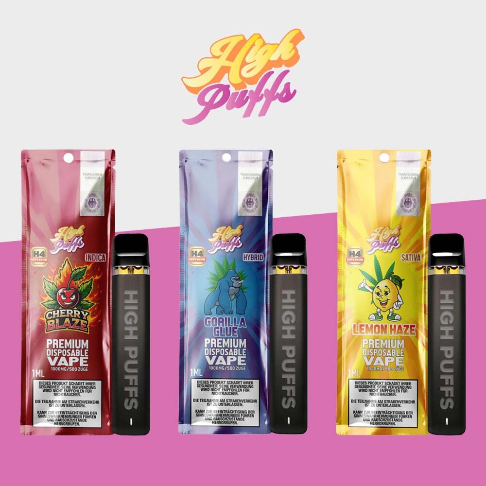 h4 vape High Puffs - H4 - Einweg Vape