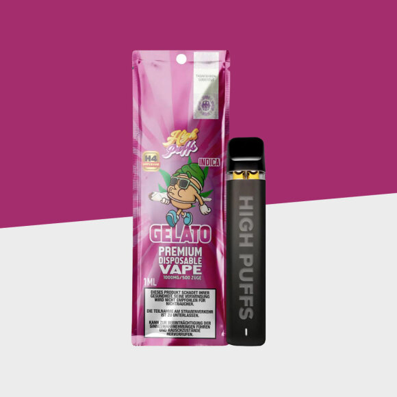 High Puffs - Gelato - H4 - Einweg Vape
