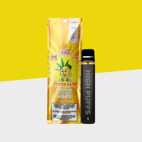 High Puffs - Lemon Haze - H4 - Einweg Vape