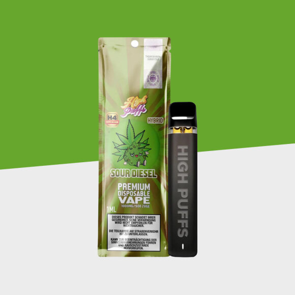 High Puffs - Sour Diesel - H4 - Einweg Vape