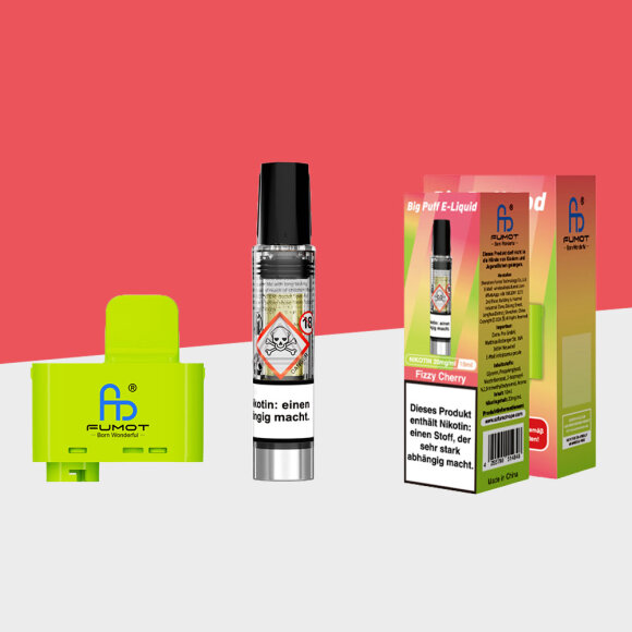 RandM Tornado 15000 - Fizzy Cherry - Pod