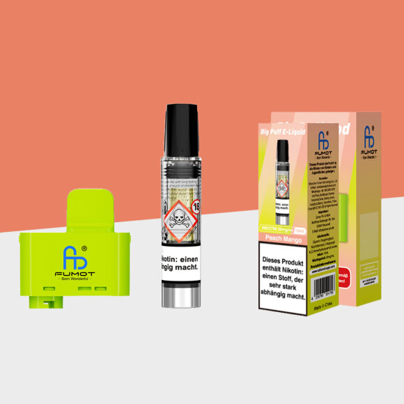 RandM Tornado 15000 - Peach Mango - Pod