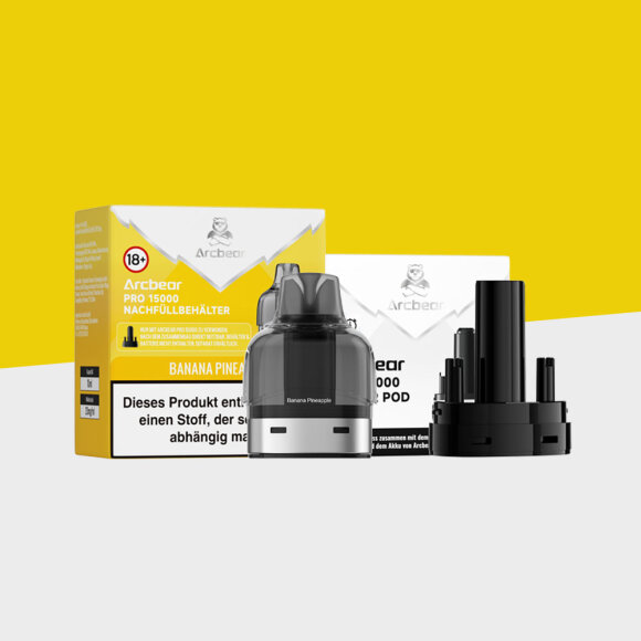 Arcbear Pro 15000 - Banana Pineapple - Pod + Leerpod