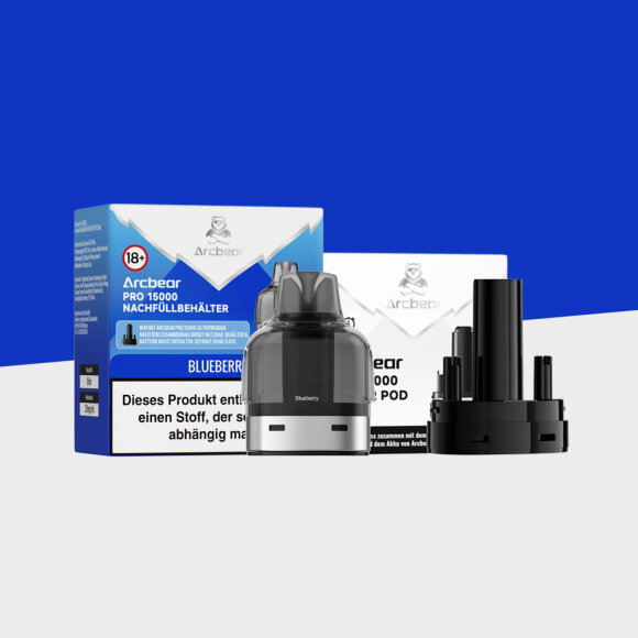 Arcbear Pro 15000 - Blueberry - Pod + Leerpod