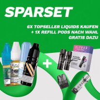 6x Topseller Liquids kaufen + GRATIS 1x Refill Pods dazu