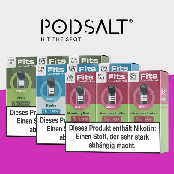 Pod Salt Fits Pods (3er Pack)