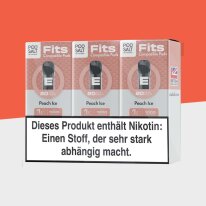 Pod Salt Fits Pods - Peach Ice (3er Pack)