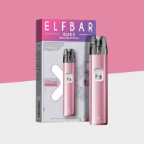 Elfbar ELFX 2 - Berry Pink - Refillable Pod Kit