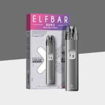Elfbar ELFX 2 - Space Grey - Refillable Pod Kit