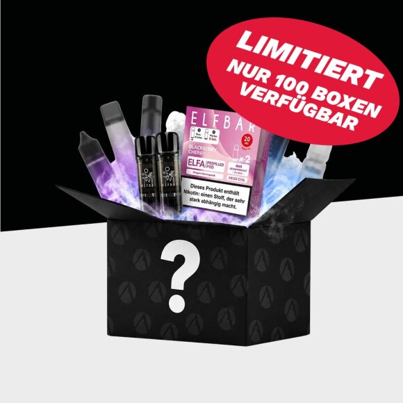 VAPE/POD MYSTERY BOX - WERT 85€