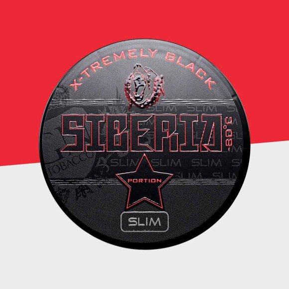Siberia - Extremely Black - White Dry - Slim