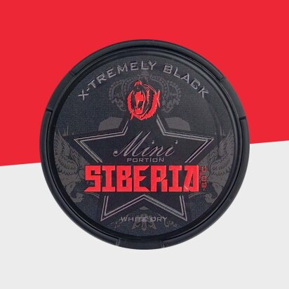 Siberia - Extremely Black - White Dry - Mini