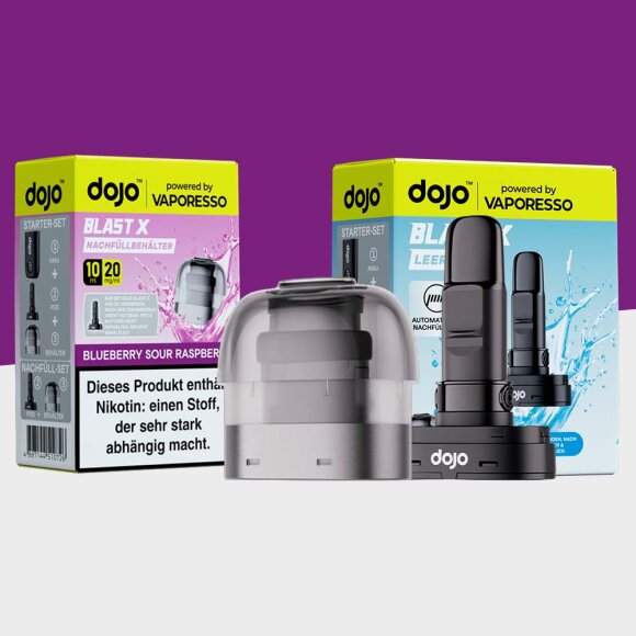 Dojo Blast X - Blueberry Sour Raspberry - Pod + Leerpod