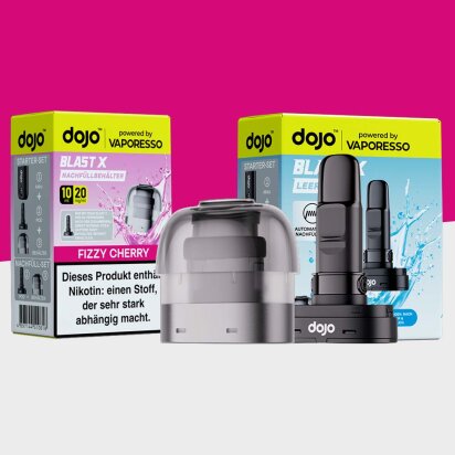Dojo Blast X - Fizzy Cherry - Pod + Leerpod