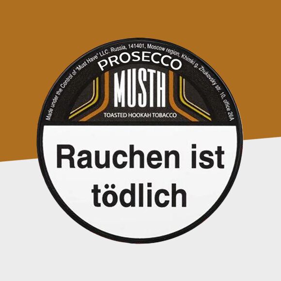 MustH Tabak 200g - PROSECCO