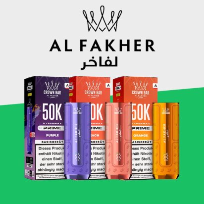Al Fakher 50K Hypermax Prime - Basisgerät