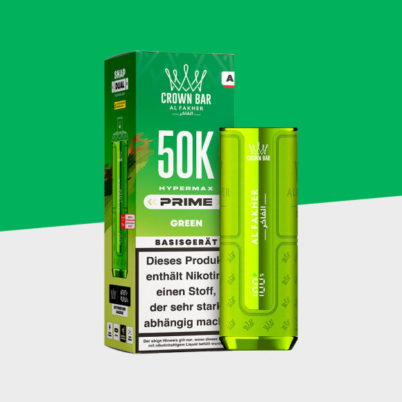 Al Fakher 50K Hypermax Prime - Green - Basisgerät