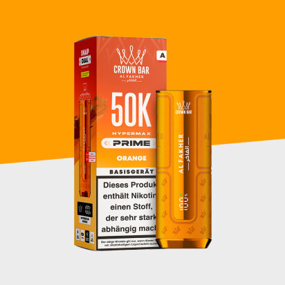 Al Fakher 50K Hypermax Prime - Orange - Basisgerät