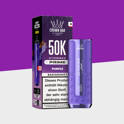 Al Fakher 50K Hypermax Prime - Purple - Basisgerät