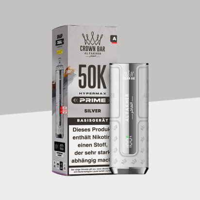 Al Fakher 50K Hypermax Prime - Silver - Basisgerät