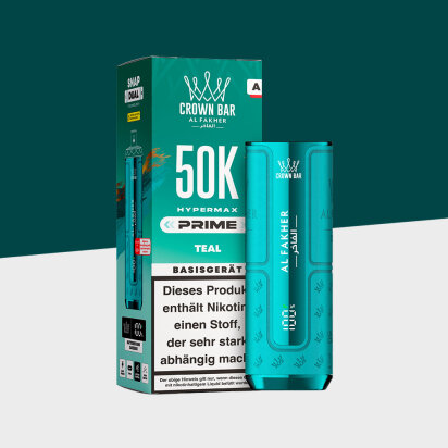 Al Fakher 50K Hypermax Prime - Teal - Basisgerät
