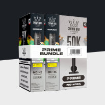 Al Fakher 50K Hypermax Prime - Grape Mint - Pod Bundle