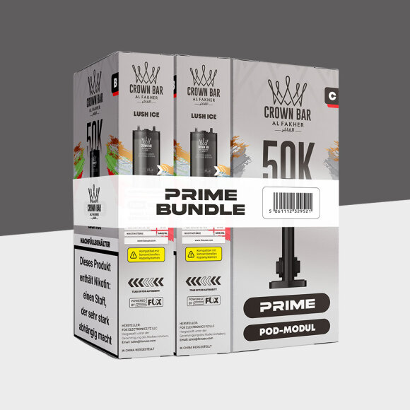 Al Fakher 50K Hypermax Prime - Lush Ice - Pod Bundle