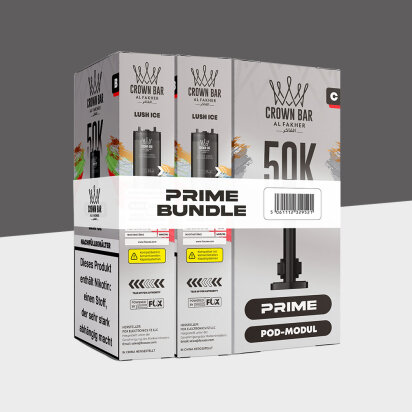 Al Fakher 50K Hypermax Prime - Lush Ice - Pod Bundle