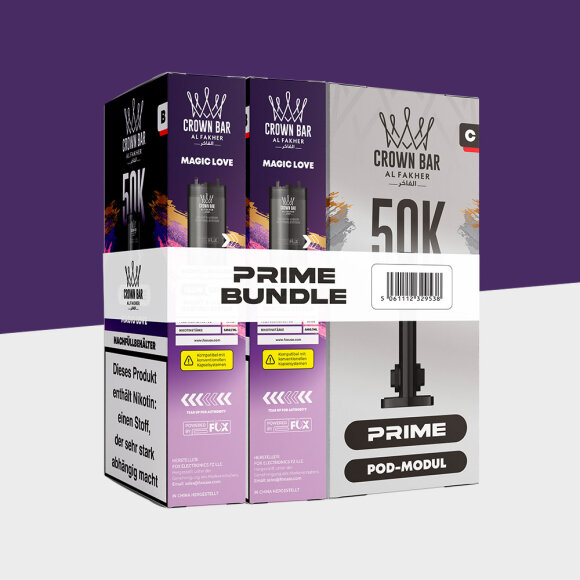 Al Fakher 50K Hypermax Prime - Magic Love - Pod Bundle