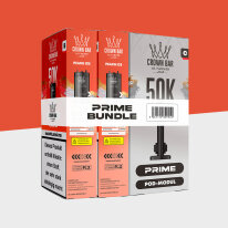 Al Fakher 50K Hypermax Prime - Peach Ice - Pod Bundle