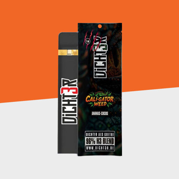 Dicht3er - Cali-Gator Weed - H3 Superior Blend - Einweg Vape