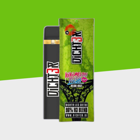 Dicht3er - Kiki-Melon Kush - H3 Superior Blend - 1ml - Einweg Vape
