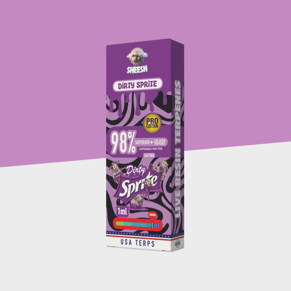 SHEESH Superior Line Pro - Dirty Sprite - 1ml - Einweg Vape