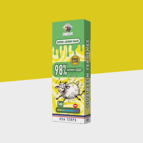 SHEESH Superior Line Pro - Super Lemon Haze - 1ml - Einweg Vape